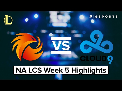 HIGHLIGHTS: Phoenix1 vs. Cloud9 (2017 NA LCS Spring)