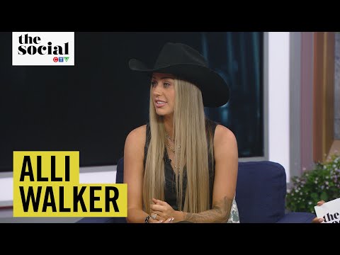 Country Star Alli Walker Serenades Us with Her Bagpipes | The Social