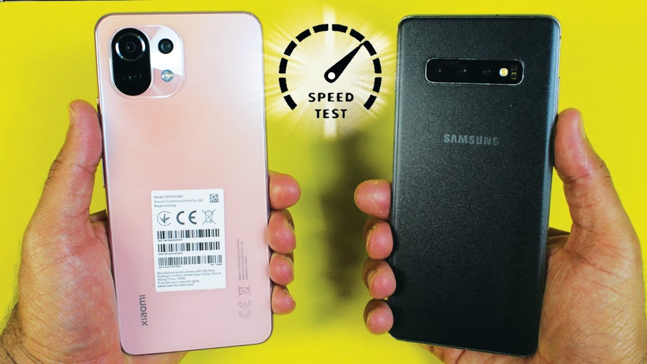 Xiaomi Mi 11 Lite vs Samsung Galaxy S10 Plus - Speed Test! *OMG*🔥