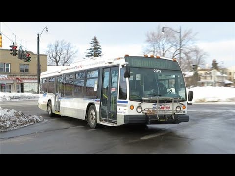 NFTA Metro Bus #2011 at University Station