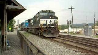 preview picture of video 'Another NS Train Leaving Norris Yard, Irondale, AL'
