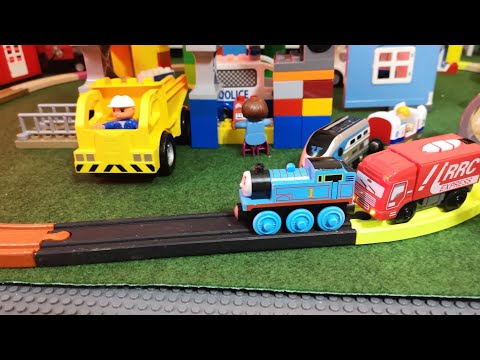 Train, Thomas, Truck, Tractor, Crane & Dump Trucks, Ambulance, Toy Vehicles for Kids Song For Kids, Video