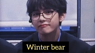 BTS *V  Winter bear  Song Lyrics (Whatsapp status)