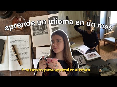 How to learn a language in one month | My study routine to speak German in a month