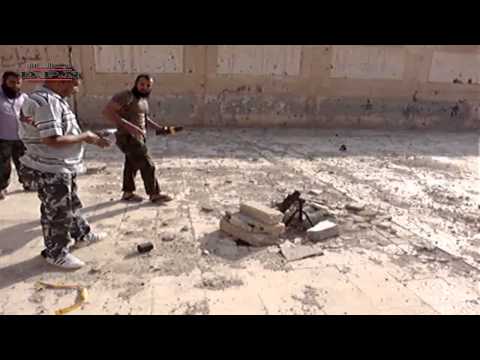 استهداف معاقل النظام في حي الجبيلة بقذائف الهاون من قبل كتيبة القصاص في دير الزور