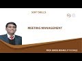 Meeting Management Skills: How to Plan and Lead Effective Meetings