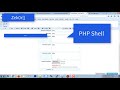 Cum Sa Injectati Un Shell Din Admincp How To Inject A Shell From Admincp ZeKPenTest 1