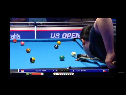 Aloysius great shot | 2021 Final US Open Pool