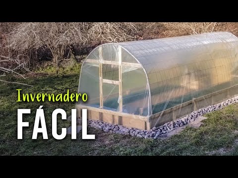 Cómo hacer un INVERNADERO Fácil y Barato (Paso a Paso) en sólo 6 días