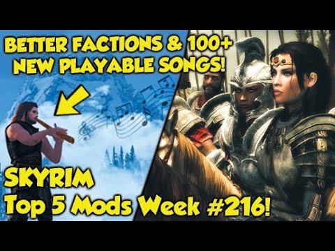 Skyrim Top 5 Mods of the Week #216 (Xbox Mods)