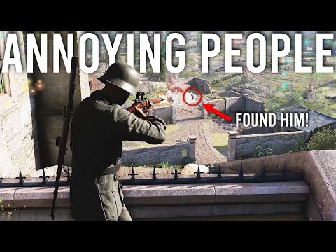 Invading people on Sniper Elite is too much fun!