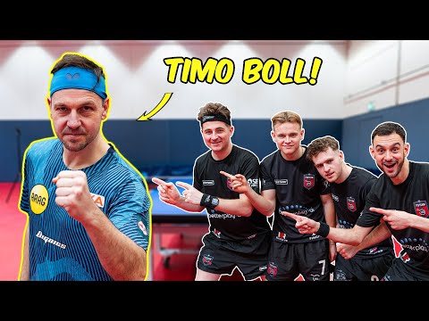 We Challenged Table Tennis Legend Timo Boll!
