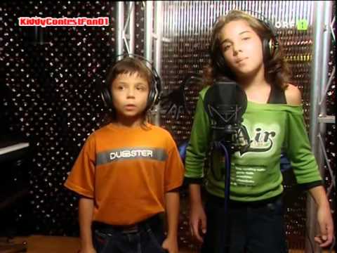 Kiddy Contest 2004 - Die Finalisten: Natalia Kelly & Manuel Gutleb (Vorstellung)