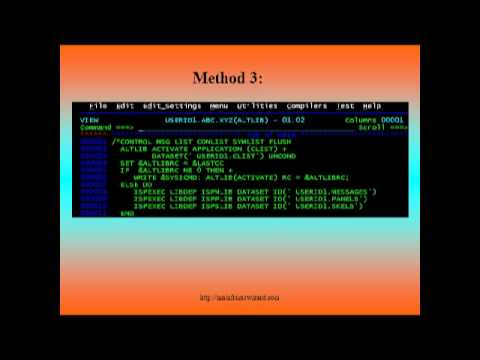 How to Execute CLIST.wmv