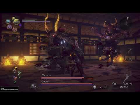 Gozuki & Mezuki (“The Golden Castle” mission) – Solo – Nioh 2