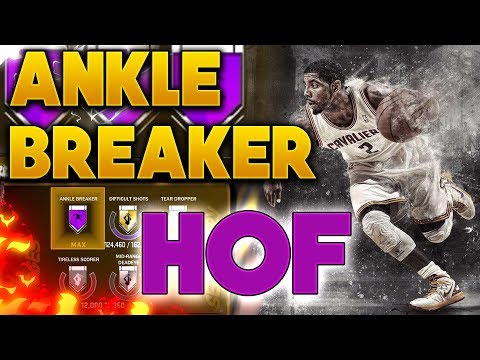 NBA 2K18 ANKLE BREAKER HALL OF FAME BADGE! HOW LONG TO GET ANKLE BREAKER HOF IN NBA 2K18? 2K18 TIPS!