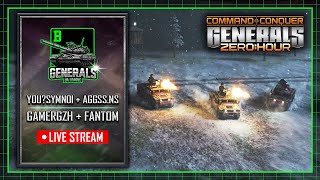 Огляд матчу Дивізіон "Б" GamerGZH + FANTOM - YouSymno +AGGSSns ► Generals Zero Hour