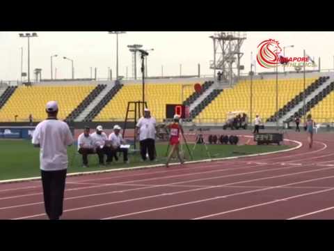 5000m Racewalk Women Final -  2015 Asian Youth Athletics Championships