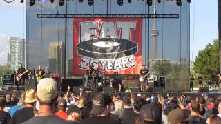 Strung Out: The Animal and the Machine, @Fat Wrecked,  live @ Echo Beach, Toronto. August 6, 2015
