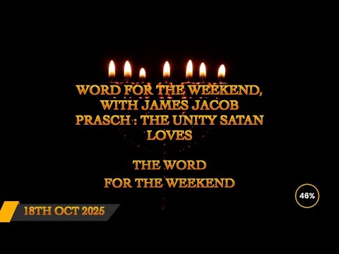 Word for the Weekend - The Unity Satan Loves