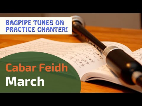 Cabar Feidh | March | Bagpipe Tunes on Practice Chanter ⭐⭐⭐⭐⭐