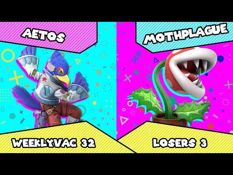 WeeklyVac 32 - SSBU - Aetos (Falco) vs MothPlague (Piranha Plant)