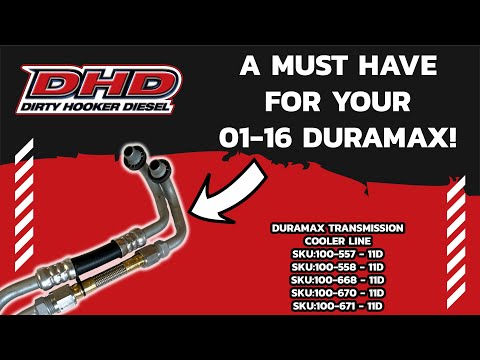 The BEST Transmission Cooler Lines For Duramax Trucks | DHD Hardcore Hooker Transmission Lines