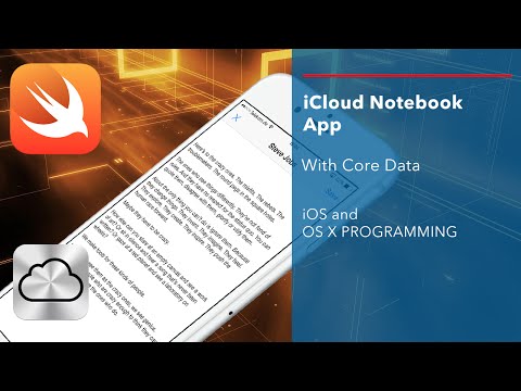 iOS Swift Tutorial: iCloud Notebook App with CoreData