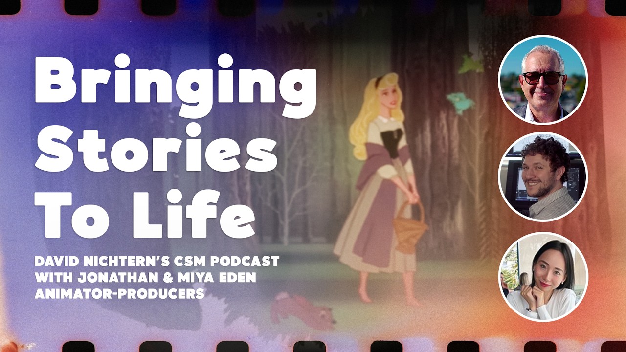 Bringing Stories to Life with Animator-Producers Jonathan and Miya Eden | CSM Podcast Ep. 60