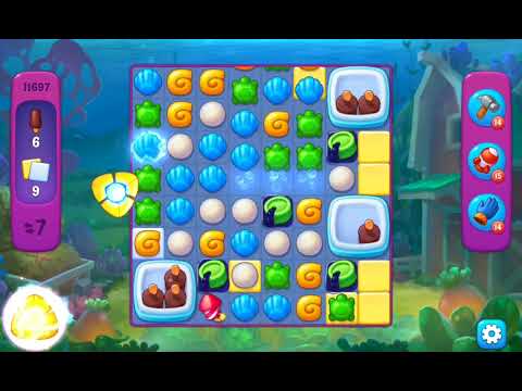 Fishdom Super Hard Level 11697 (with ingame lightning booster) @choraelmin