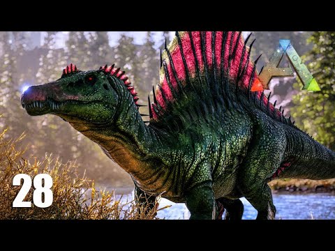 Visitando a TERRA DOS ESPINOS - Domando o Alossauro Líder e Local da BASE 03 - Mapa Ragnarok - Ep 28