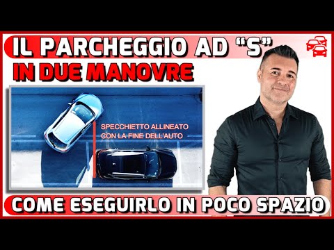 S-PARKING AND DRIVING TEST - HOW TO DO IT IN 2 MANOEUVRES AND IN A SMALL SPACE