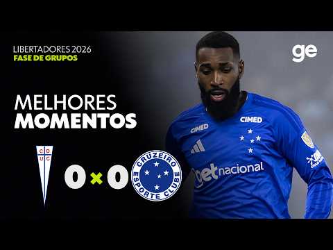 Gols e lances de Universidad Católica x Cruzeiro
