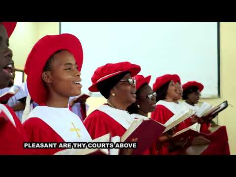 Pleasant are thy courts above