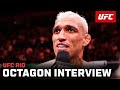 Charles Oliveira Octagon Interview UFC Rio