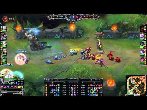 Cloud9 Sneaky and LemonNation - Jinx adc with Soraka support - patch 5.1