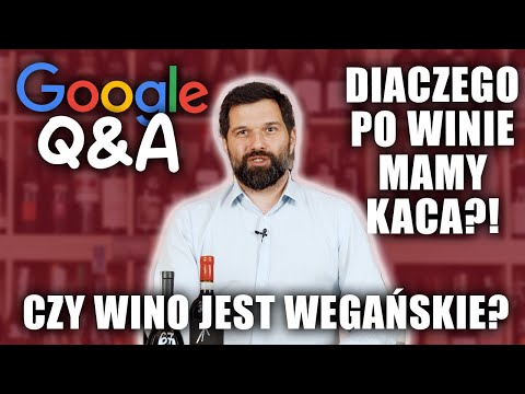NAJCZĘSTSZE PYTANIA W GOOGLE NA TEMAT WINA