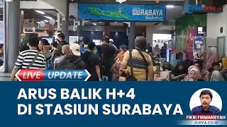 H+4 Lebaran, KAI Daop 8 Surabaya Klaim Berangkatkan 20 Ribu Penumpang: Masih Terus Bertambah