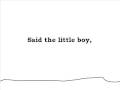 Shel Silverstein - The Little Boy and The Old Man