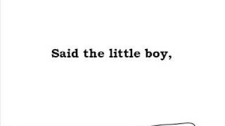 Shel Silverstein - The Little Boy and The Old Man