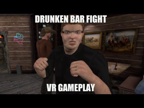 Drunken Bar Fight - HTC Vive Gameplay