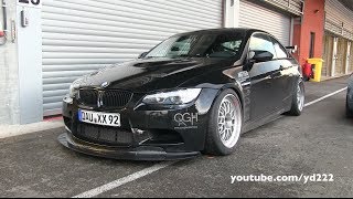 preview picture of video 'BMW E92 M3 V8 GT Schirmer Race Engineering - Fast laps, almost crash, etc'