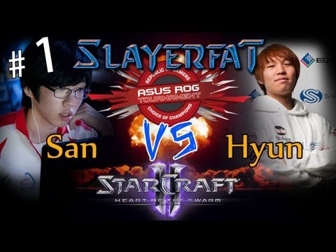 starcraft 2 HOTS ASUS Summer Juego 1 Hyun vs San