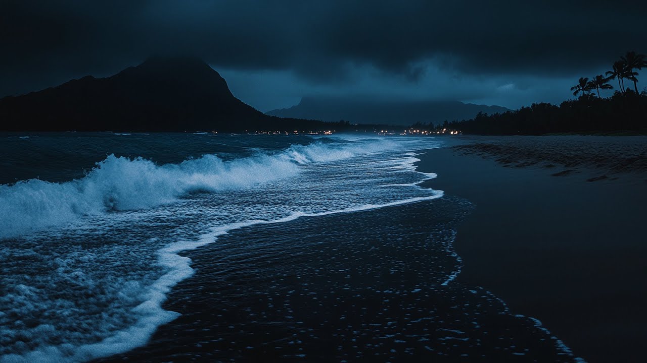 Relax with ocean waves for peaceful sleep - Deep sleep in 3 minutes