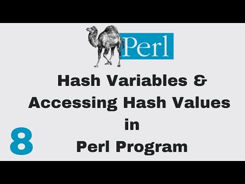 Perl Script Basic Tutorial 8 Hash Variable
