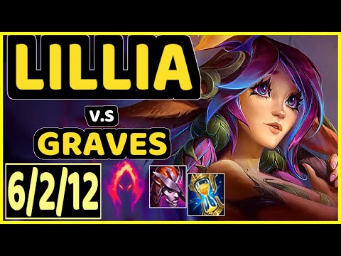BROXAH (LILLIA) vs GRAVES - 6/2/12 KDA JUNGLE GAMEPLAY - EUW Ranked MASTER