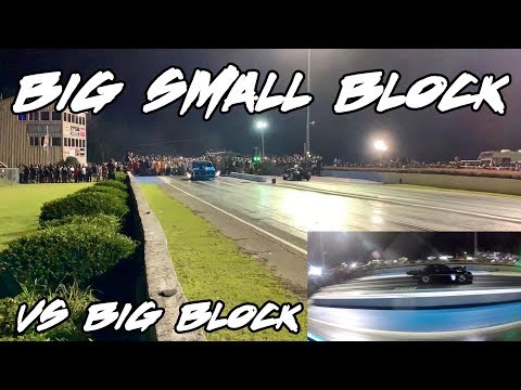 A BIG SMALL BLOCK VS A BIG BLOCK SUPER HUGE GRUDGE RACE!! JASON X VS BIPOLAR!