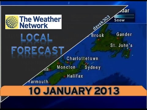 The Weather Network Local Forecasts - 10 January 2013