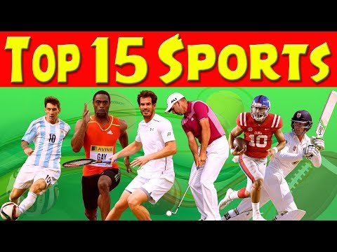 Top 15 Famous Sports in the World for Children | Kid2teentv Video