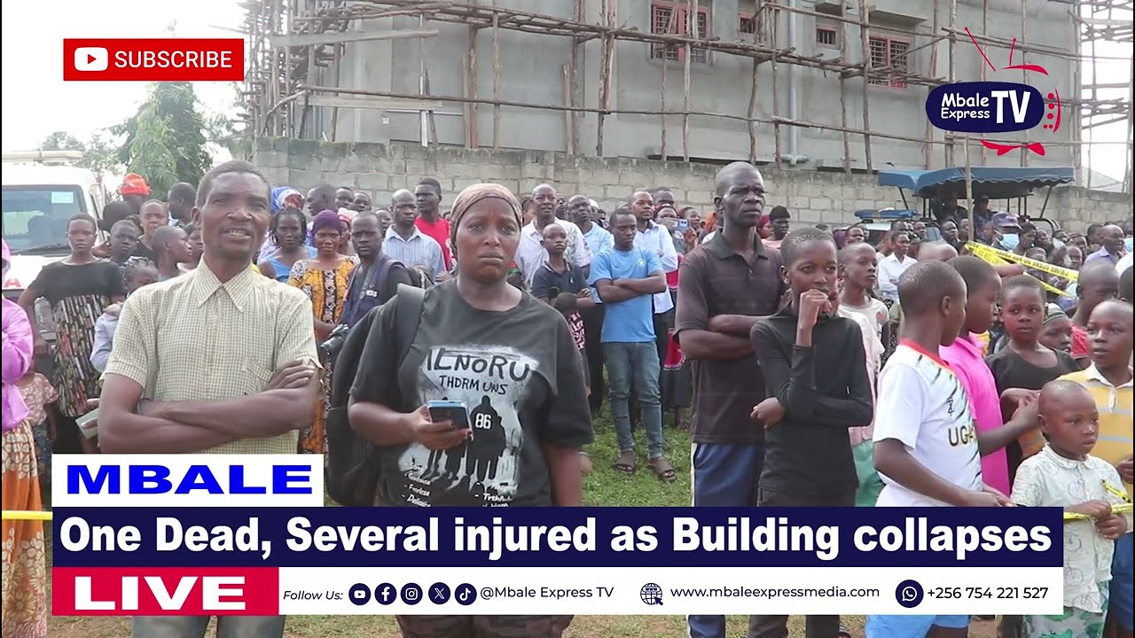 Mbale City Council on the spot as building collapses leaving one dead and several injured